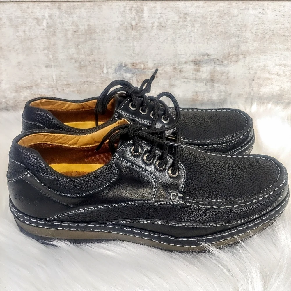 Solo Men's Casual Slip-On or Lace-Up Loafers 7.5